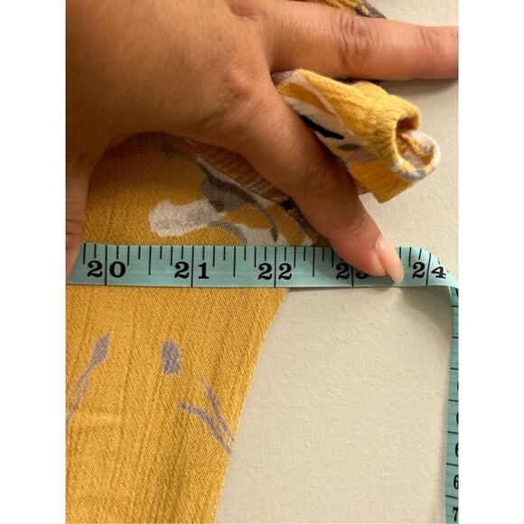 O'Neil Mustard yellow Romper size L - Picture 7 of 8